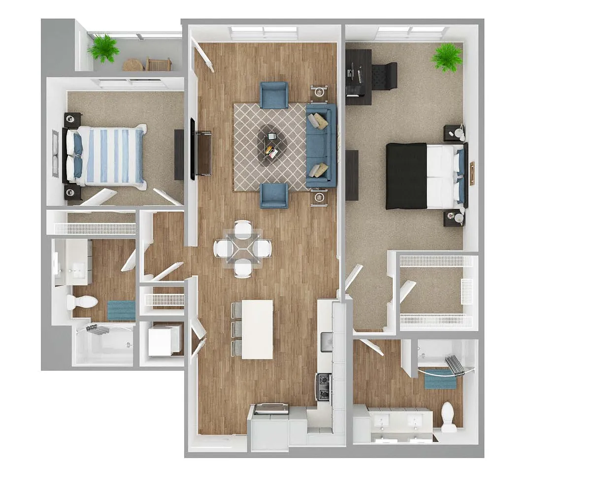 Floor plan BldgA-B7