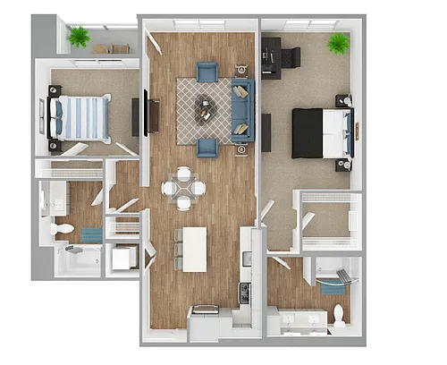 Floor plan BldgA-B7