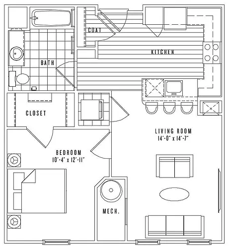 Floor plan A1