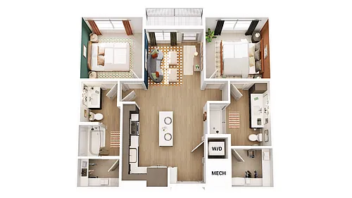 Floor plan B1
