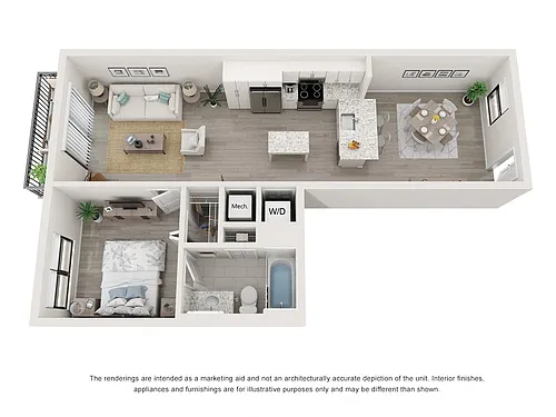 Floor plan Model A
