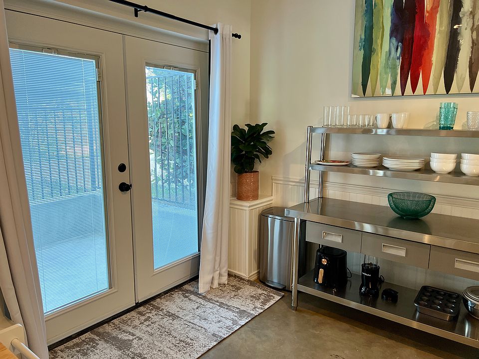 Two sets of French doors open out to the patio so you can take advantage of the beautiful San Diego outdoor lifestyle.