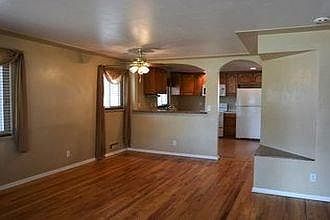 living room towards kitchen