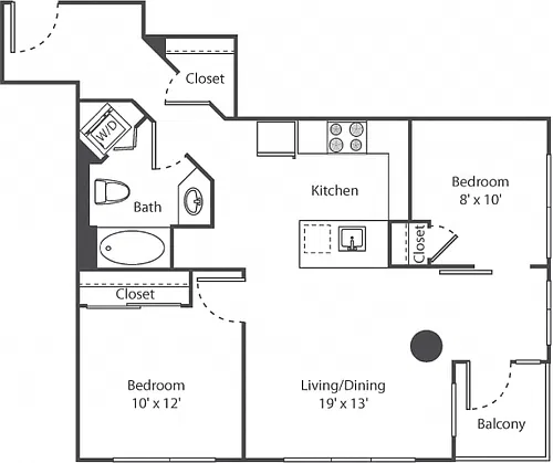 Floor plan 21A