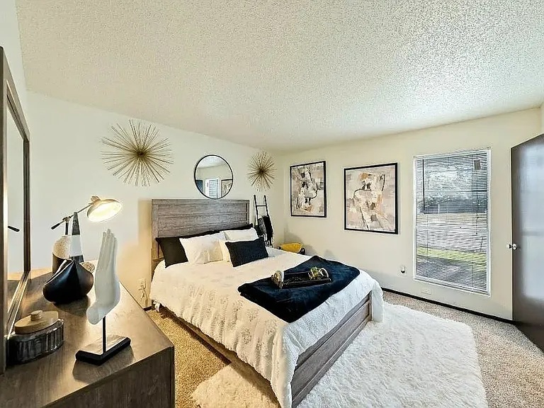 Experience modern living at The WerX with this stunning bedroom that combines comfort and style. Enjoy spacious layouts, contemporary design, and natural light. Schedule a tour today to see your new home!