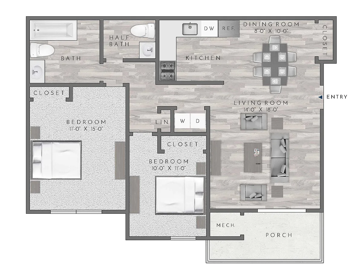 Floor plan B1