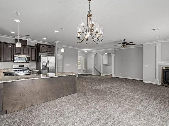 Living Area and Kitchen