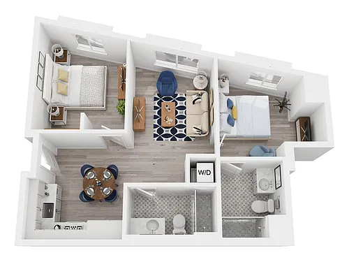 Floor plan B3