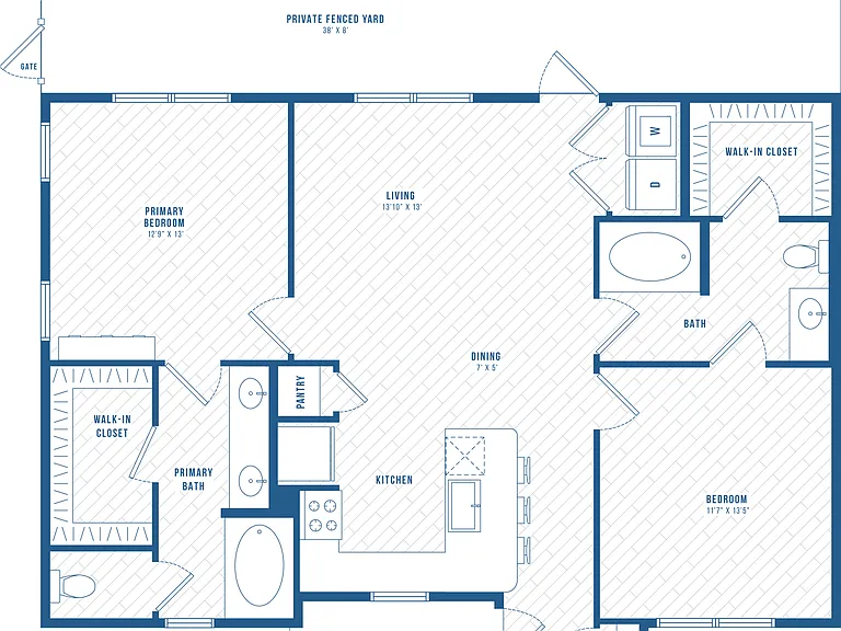 B2-Serene Floorplan B2-Serene Floorplan