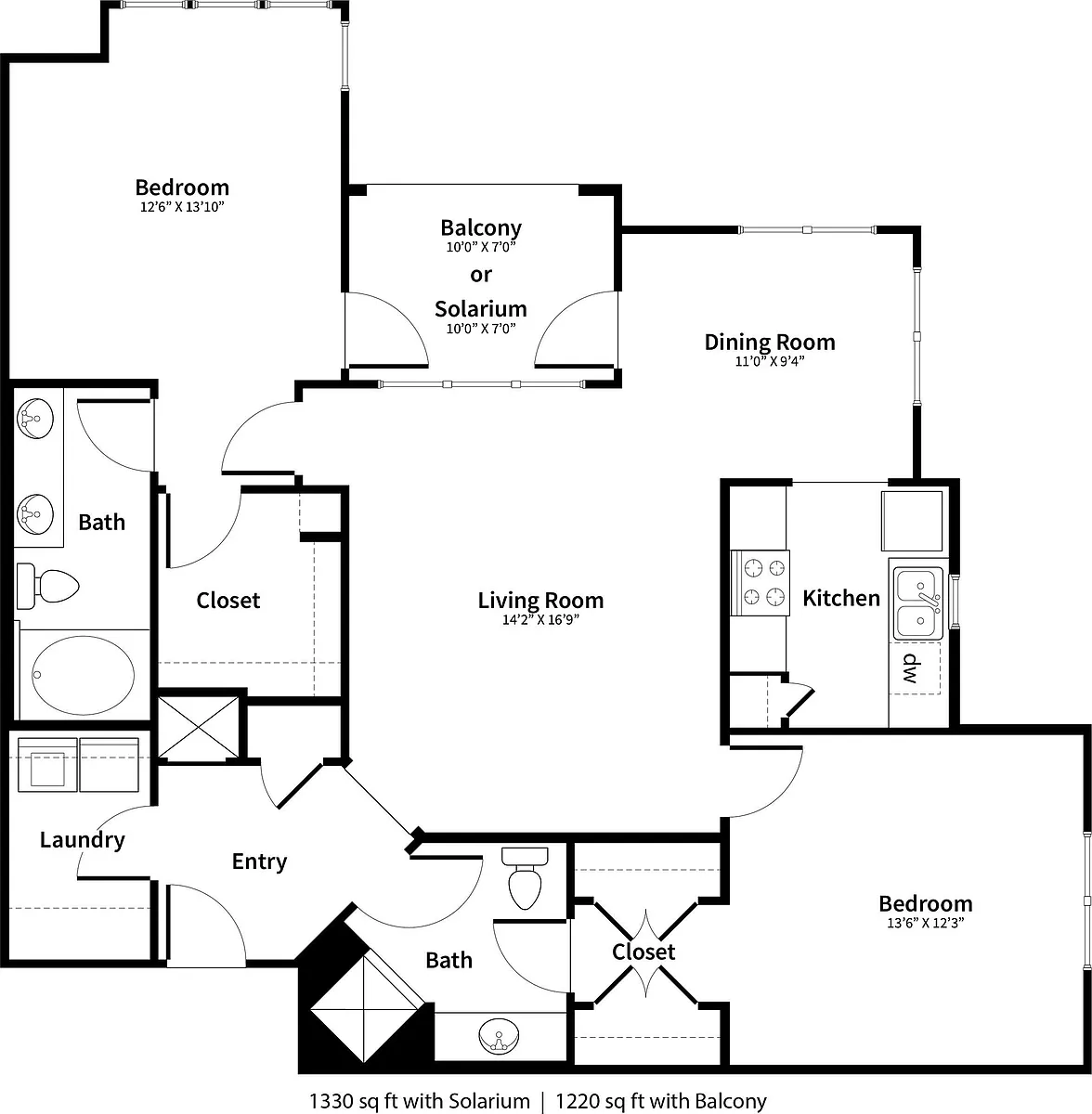 Floor plan B2