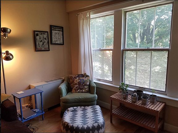 Nice Nook in Living Room With Beautiful Windows
