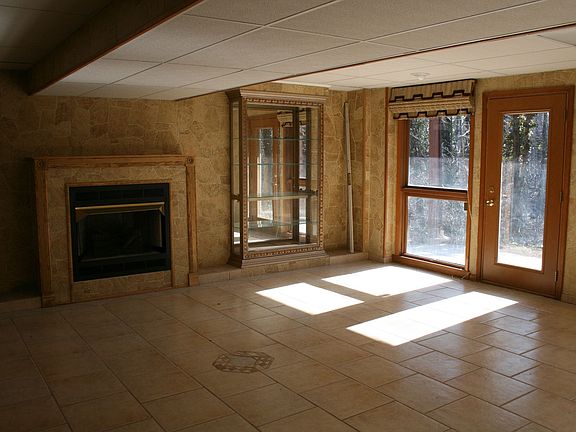 Family room on lower level