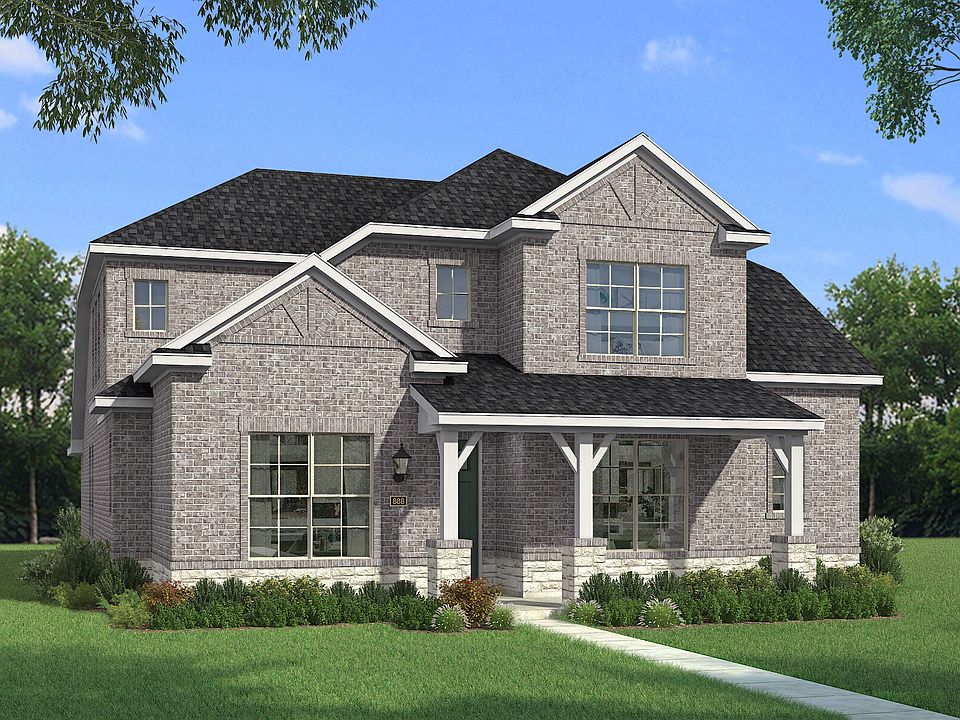 The Henley III - Hill Country Elevation