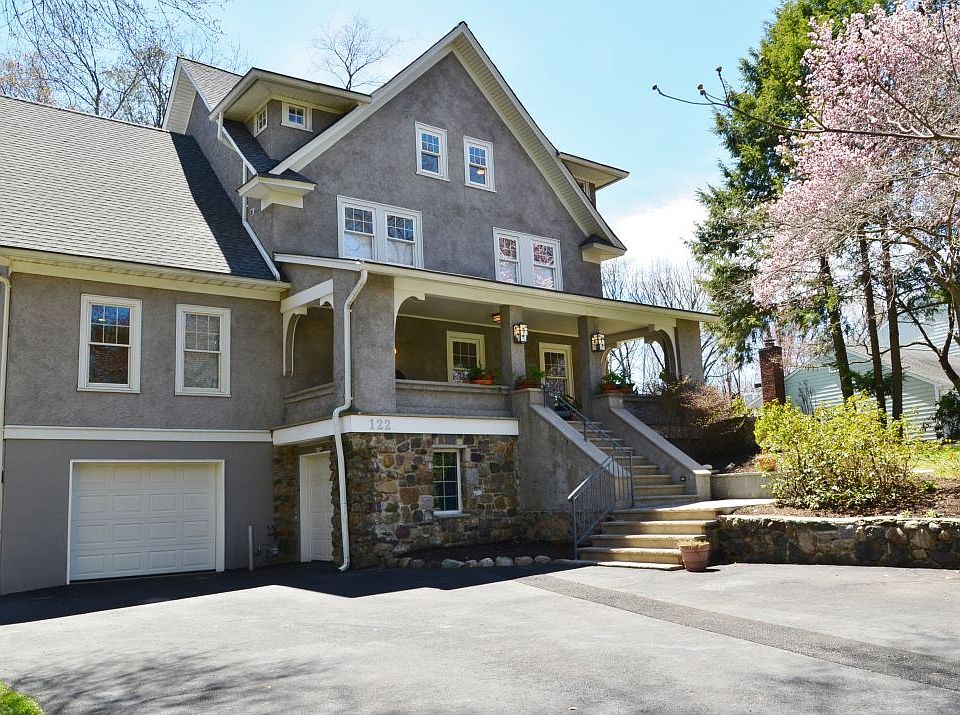 Front View - Two Car Garage