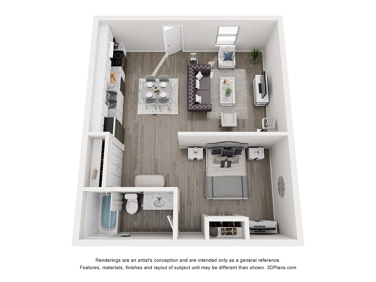 Floor plan Studio