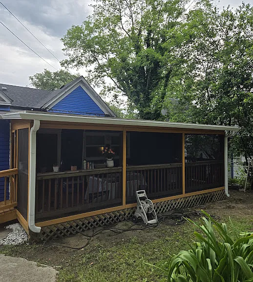 back of the house