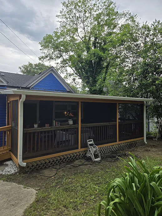 back of the house - 1057 Elm St