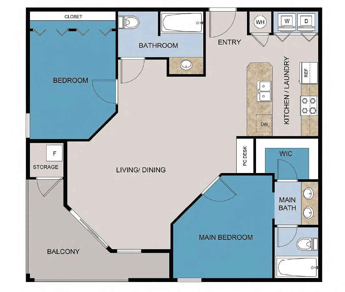 Floor plan B1