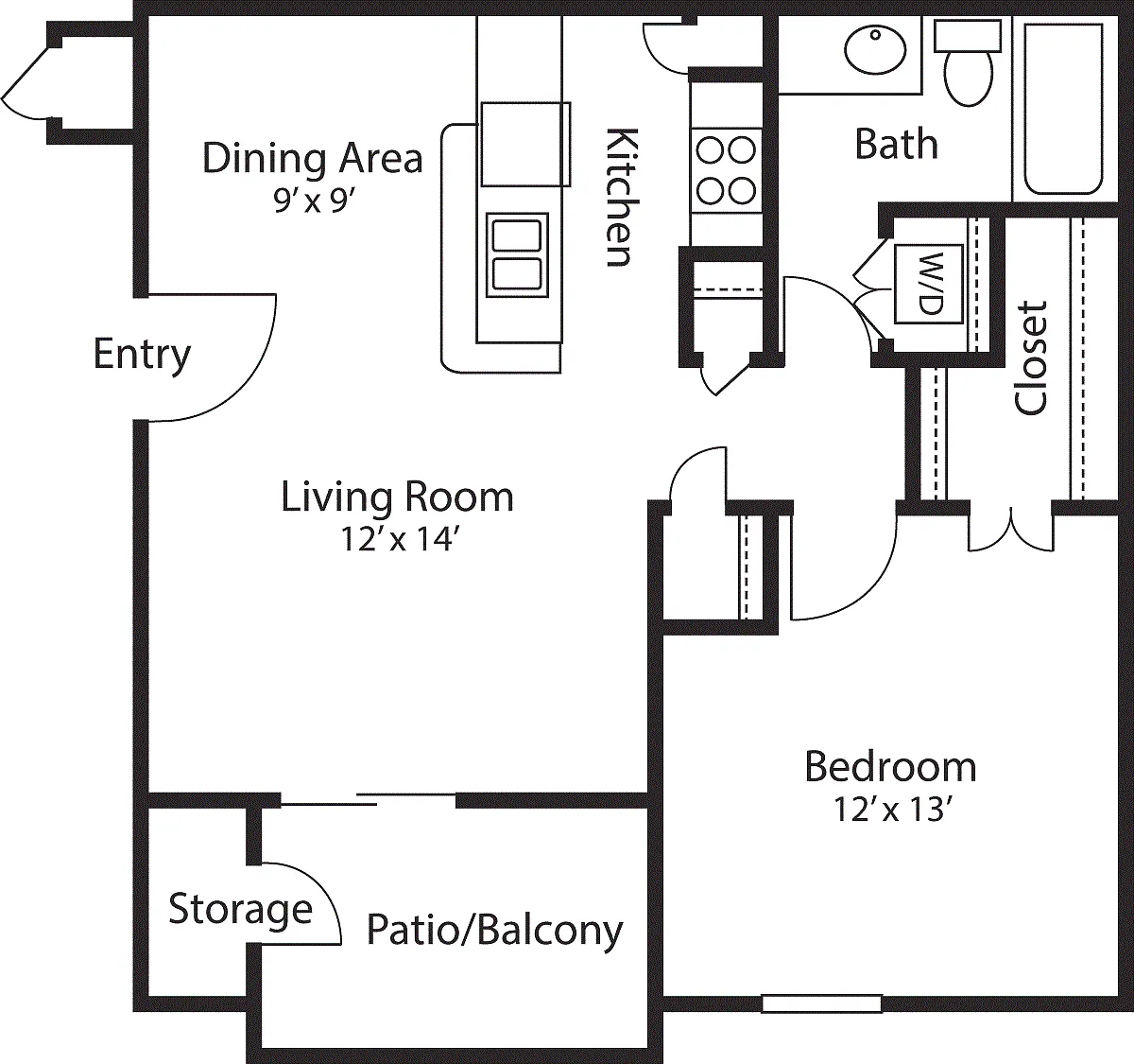 Floor plan Quarry_noFireplace