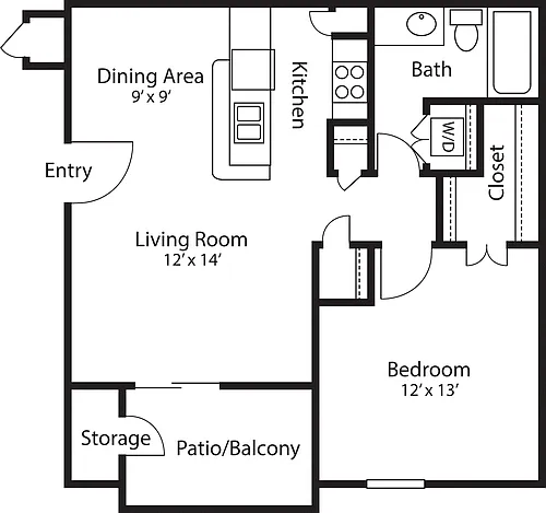 Floor plan Quarry_noFireplace
