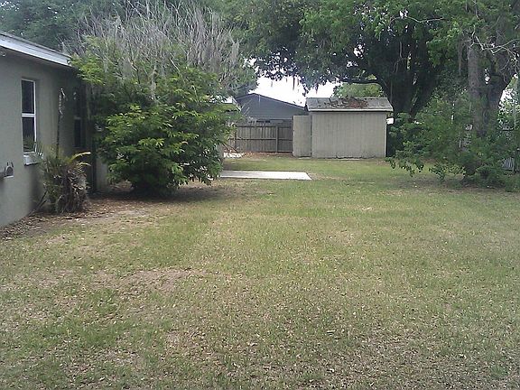 Enormous backyard