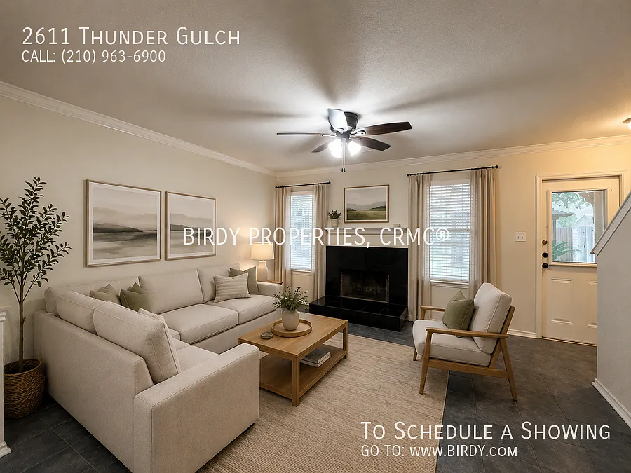 "Spacious 5-Bedroom Retreat with Cozy Fireplace at 2611 Thunder Gulch, San Antonio!" — Photo 3