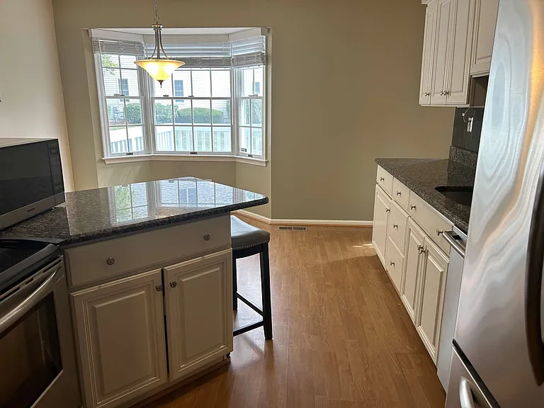 Kitchen with nice breakfast nook