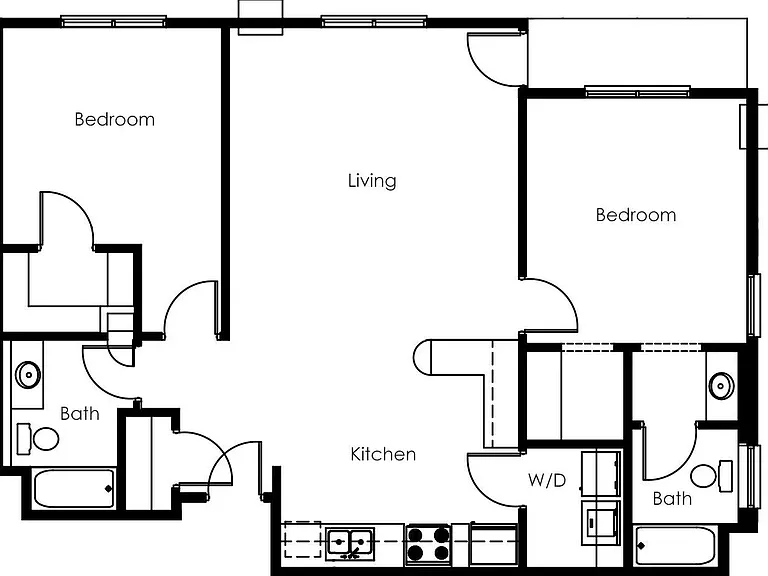 West Creek Crossing Apartments — Photo 14