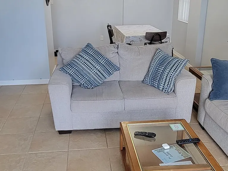 View of dining area from living room