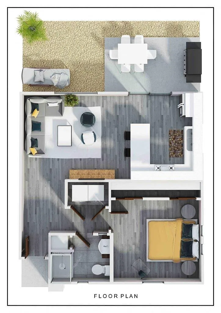 Floor plan The Alcove