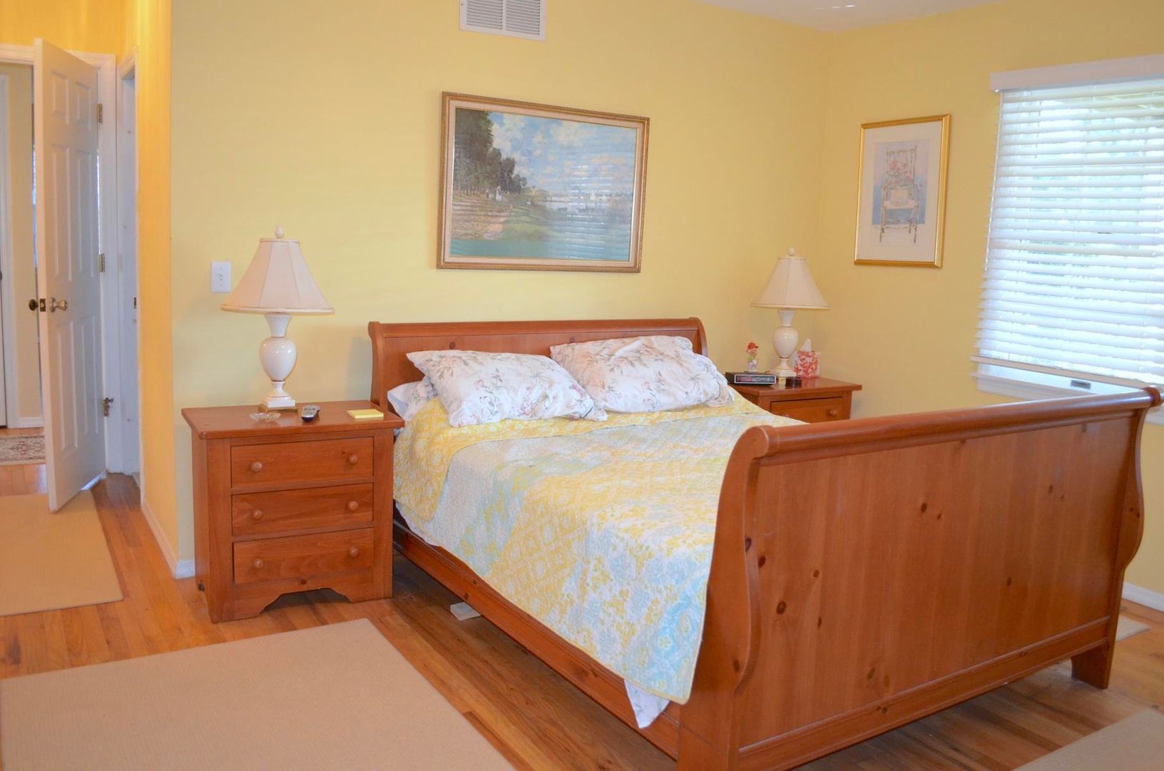  First floor primary bedroom