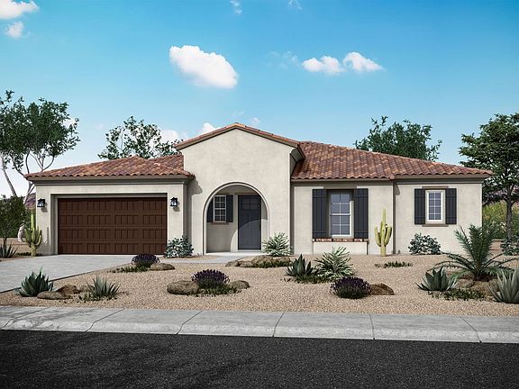 monterey exterior elevation Vela floor plan at Harmony at Montecito in Estrella by William Ryan Home