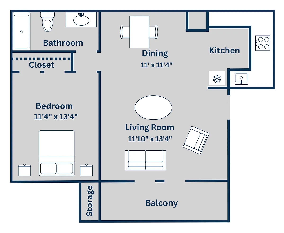 Floor plan Plan A