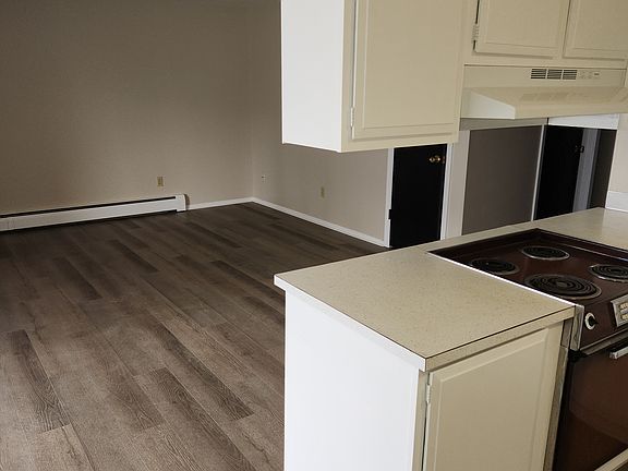 Looking into living room from kitchen.