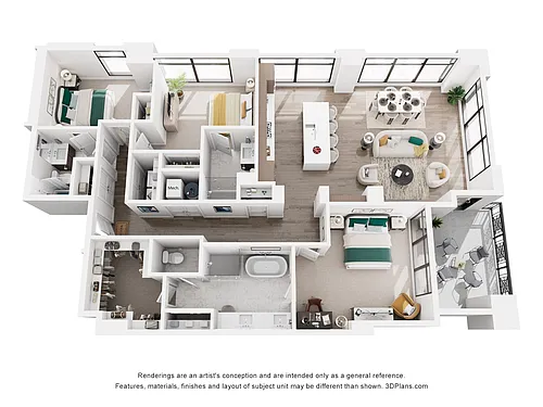 Floor plan Dogwood I