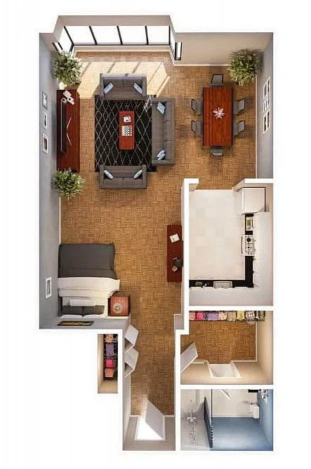 Floor plan Alexandria