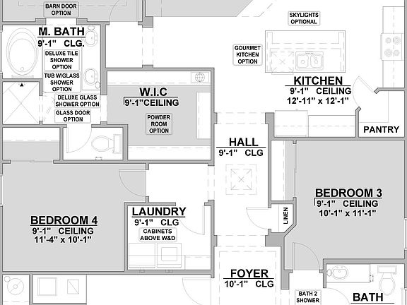 The Trails 1740 Layout