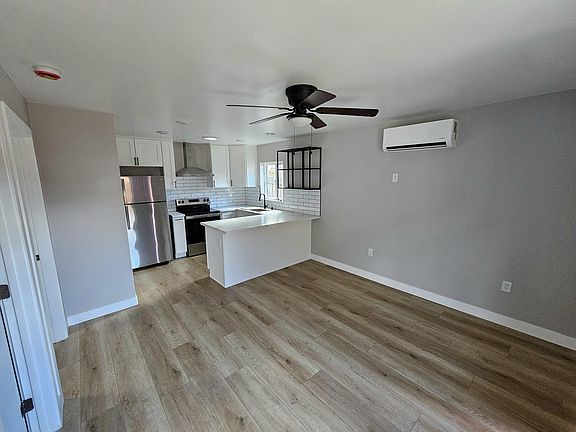 Open plan lounge and Kitchen