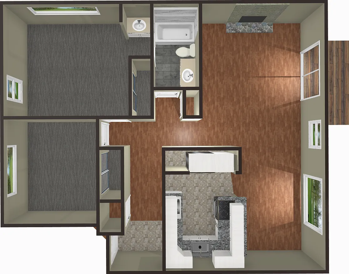 2 bed, 1030 sqft, $2,250 — Photo 3