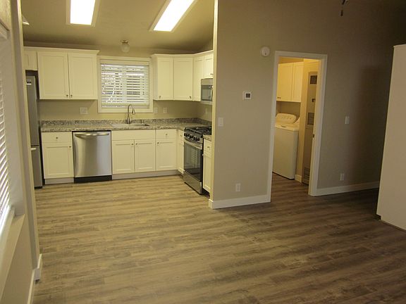 Living room and kitchen