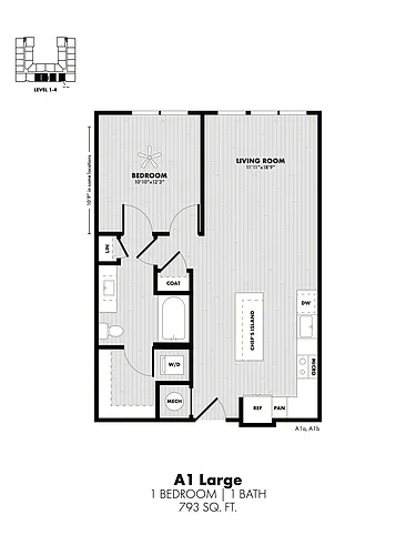 Floor plan A1 Large