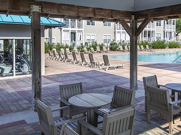 Poolside lounge