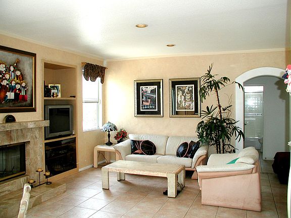 Cozy yet spacious family room