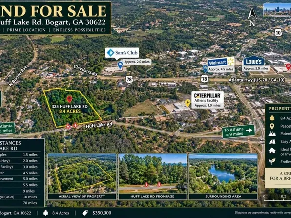 325 Huff Lake Rd, Bogart, GA 30622