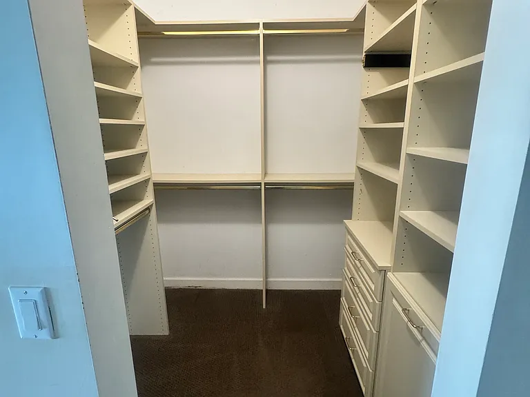 Master closet