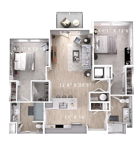 Floor plan The Majestic