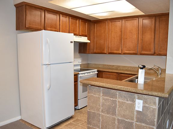 Wood cabinets