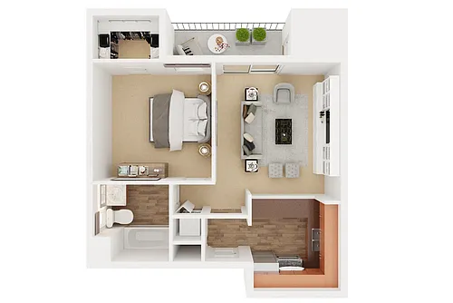 Floor plan Auberge