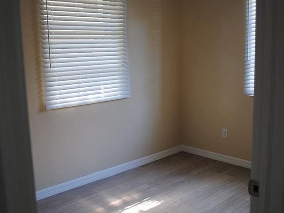 Bedroom...the three bedrooms are small with a small closet