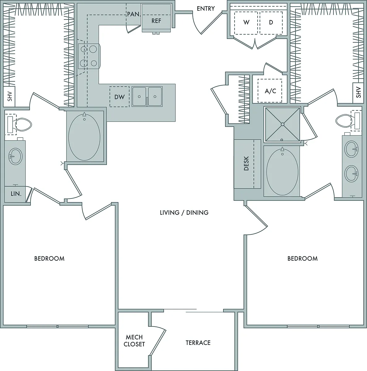Floor plan J